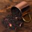 Rose City loose tea in cup