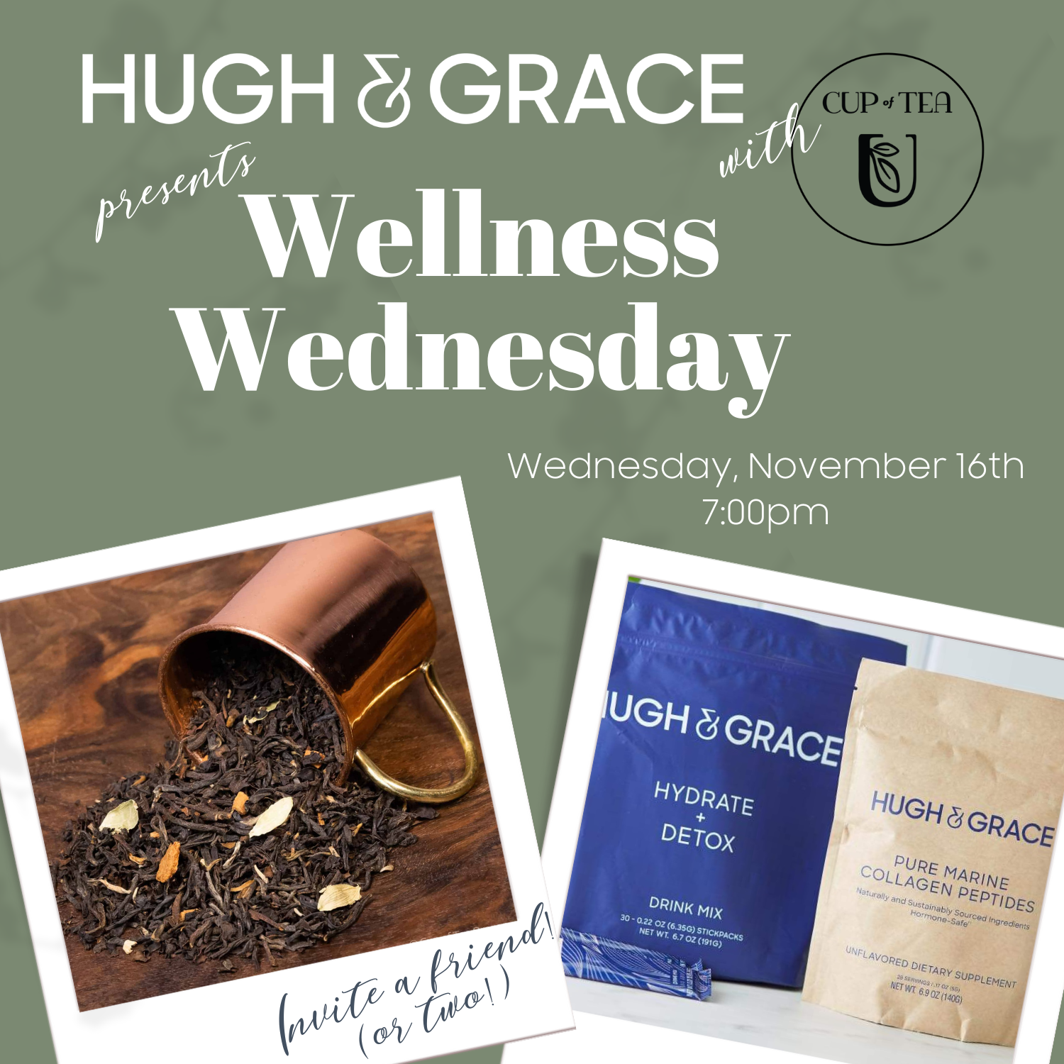 HG Wellness Wednesday Cup of Tea website5 × 5 in 1