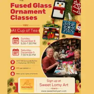 Fused Glass Ornament Classes