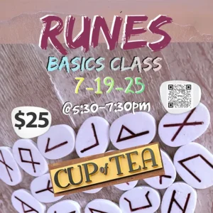 Runes Basics Class - Cup of Tea Clackamas