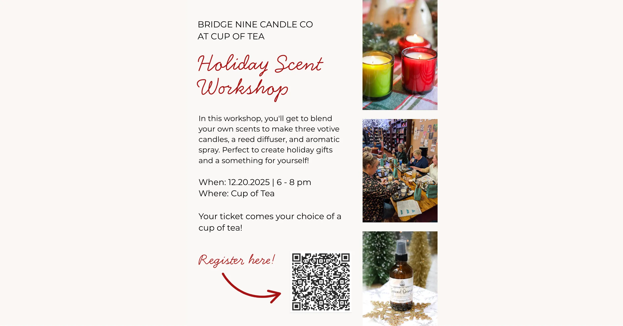 holiday scent workshop 2