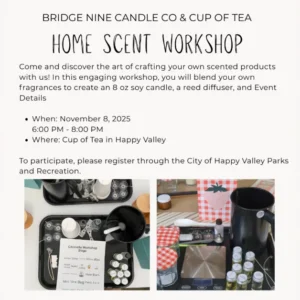 home scent workshop