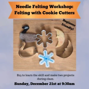 needle felting workshop 1
