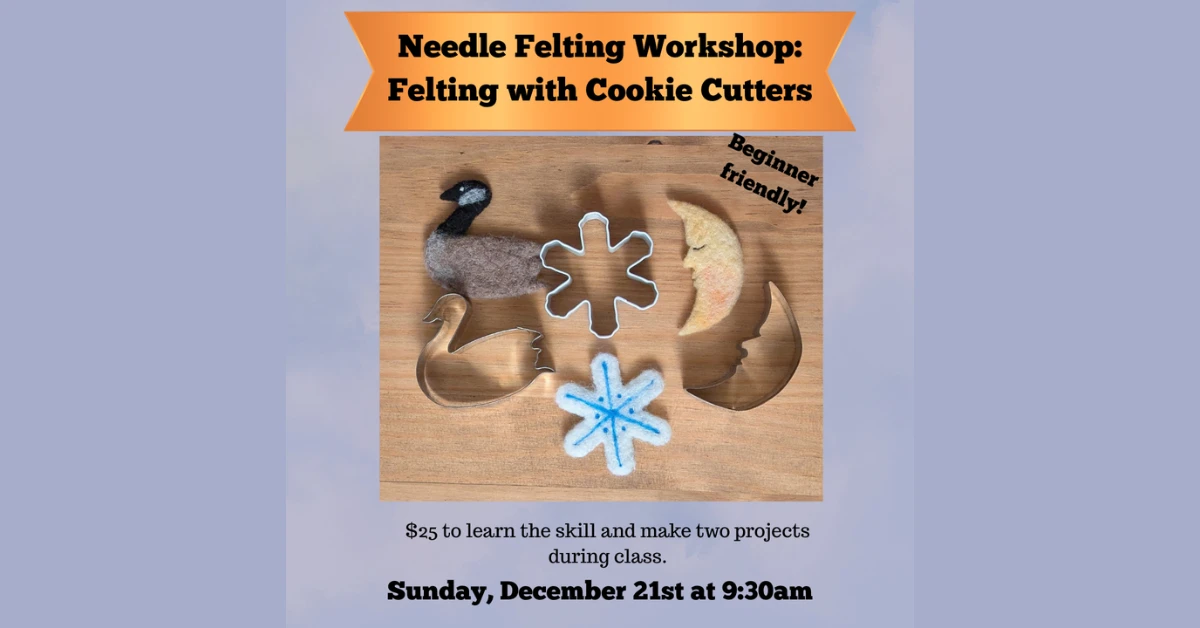 needle felting workshop 1